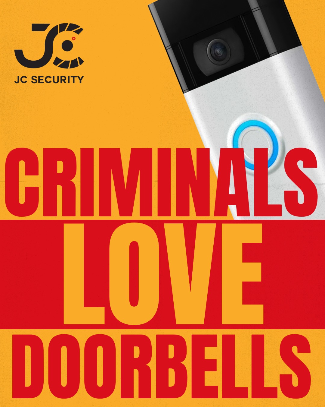 CCTV doorbell camera installation